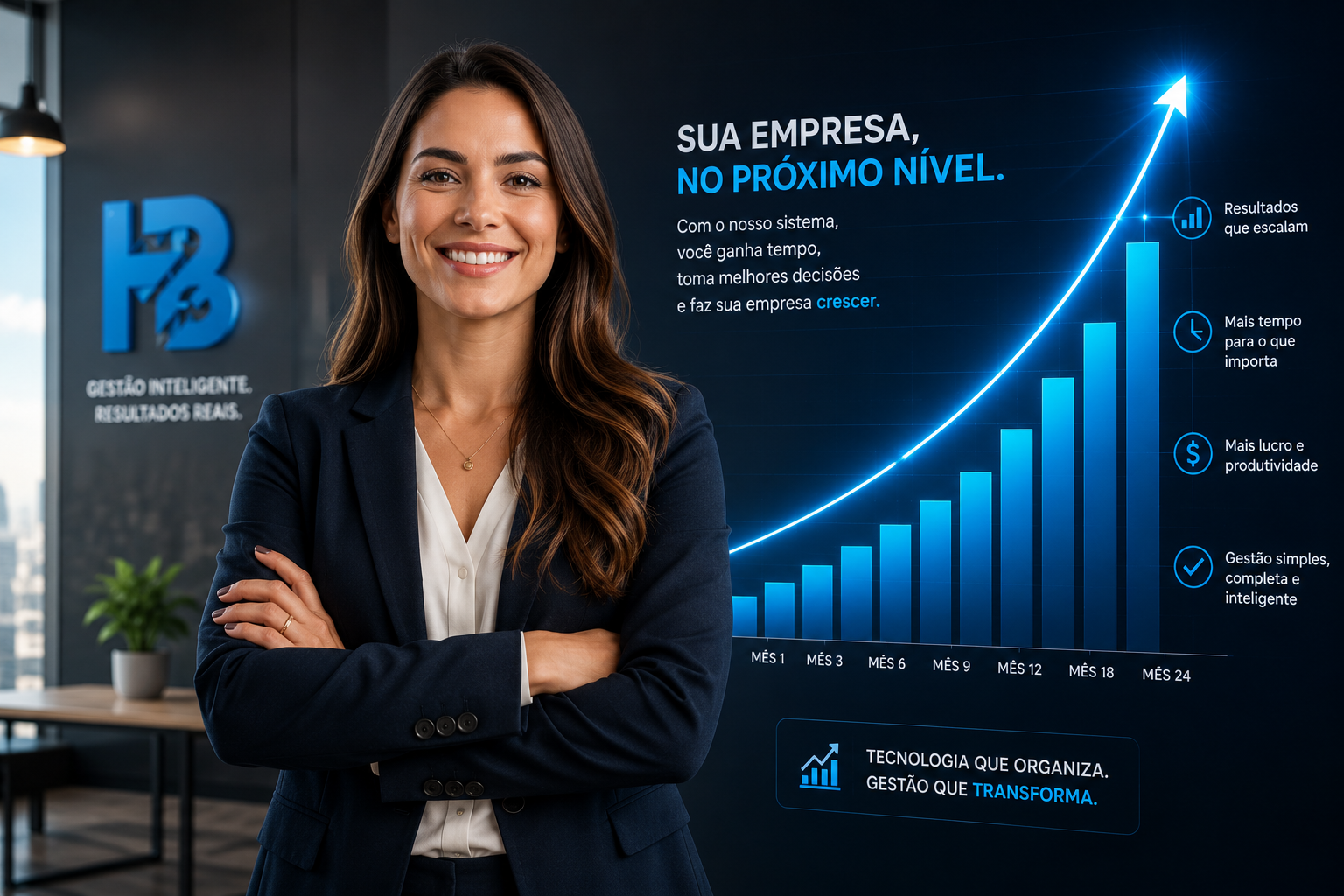 Sua empresa no proximo nivel - gestao inteligente, resultados reais